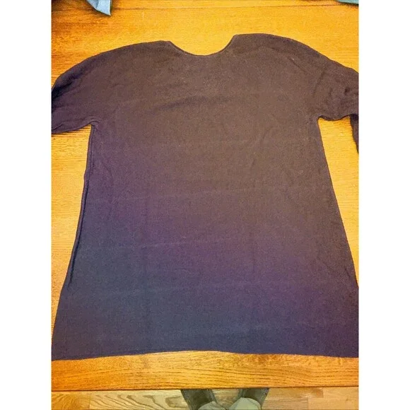 J Jill Womens Large Petite Merino Wool Washable Sweater Long Sleeve Crew Neck - Picture 8 of 8